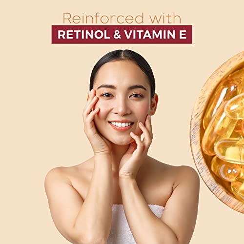A bőr Esztétikai Retinol & E-Vitamin Lap Arc-Maszk - Javítás, Sérült Bőrt, Csökkenti a Finom Vonalak & Ráncok, Anti-aging