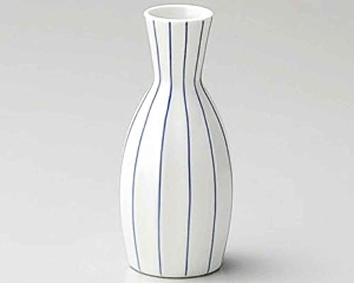A kék Vonalak 3.1 inch Készlet 5 Kedvéért carafes Fehér porcelán Japánban Készült