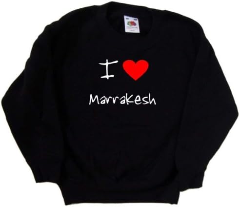Én Szerelmes Szív Marrakesh Fekete Pulóver