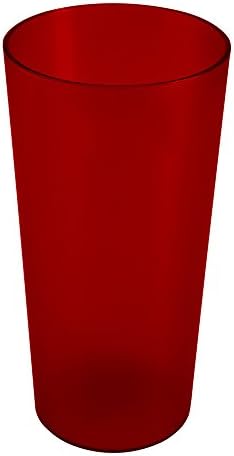 Coza Design Tartós Műanyag Poharak, Egy Méret, Piros