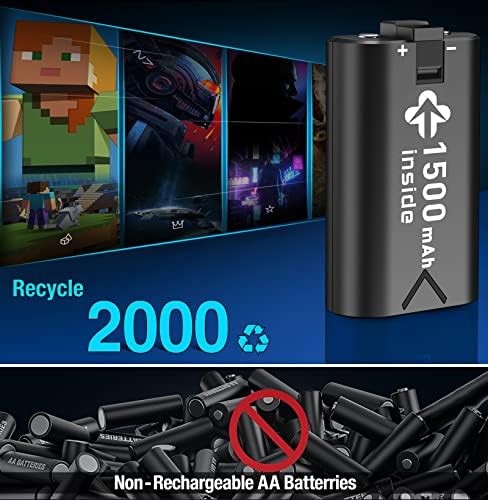 Újratölthető Akkumulátor Xbox Xbox Sorozat X|S Vezérlő Akkumulátor, Töltő Xbox Egy Újratölthető Akkumulátor Tartozékok