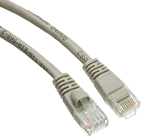 25 FT (7,6 M) Cat5e Hálózati Ethernet UTP Patch Kábel, 350Mhz, (25 Méter/7.6 Z) Cat 5e Snagless Öntött Boot Kábel PC/Router