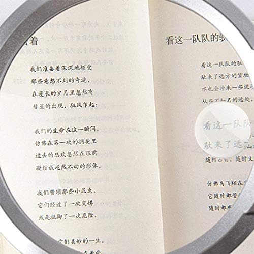 YIWANGO Nagyító Olvasás Nagyító Nagy Nagyítás Asztali Nagyító Lámpa 10-Szer Hd Led 20-Szor Öreg Olvasás Nagyító Fejét