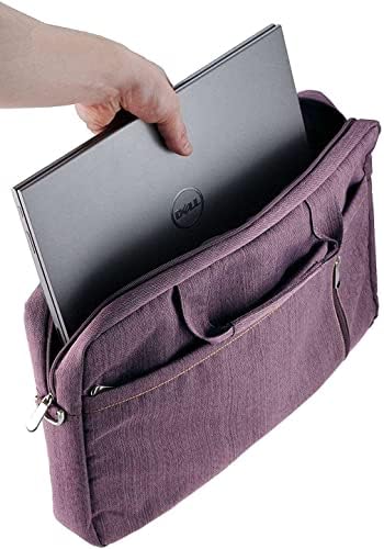 Navitech Lila Karcsú Vízálló utazótáska - Kompatibilis Dell Latitude 7340 13.3 Laptop