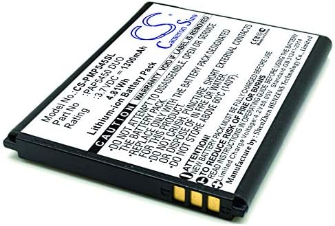 Csere Akkumulátor Kompatibilis PAP5450 Duo PSP5457 Duo (1300mAh/3,7 V), PAP5450 Duo Akkumulátor