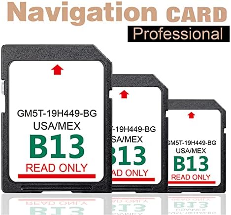 2022 B13 GPS Navigációs SD Kártya Frissített B11 B12 Kompatibilis Lincoln&Ford