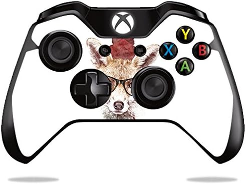 MightySkins Bőr Kompatibilis a Microsoft Xbox, vagy a One S Vezérlő - Hipster Fox | Védő, Tartós, Egyedi Vinil-wrap