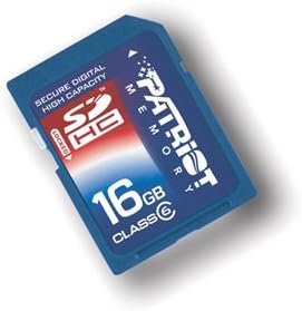 16 gb-os SDHC High Speed Class 6 Memóriakártya Casio EXILIM EX-FS10RD Digitális Fényképezőgép - Secure Digital High