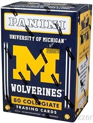 2015 Panini Michigan Wolverines Gyári Lezárt Blaster Doboz 80 Kártyák & Autogramot, vagy Emléktárgy Kártya! Nézd a Kártyák