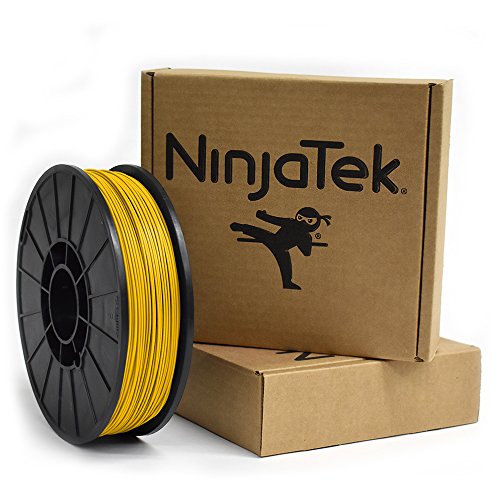 NinjaTek - 3DCH0417510 3DCH04117510 Gepárd TPU Szálban, 1.75 mm, TPE, 1kg, Nap (Sárga) (Csomag 1)