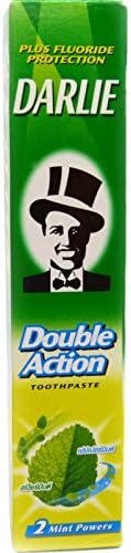 Darlie Double Action Fodormenta, Borsmenta Fluoridos Fogkrémmel Utazási Méret 35 gramm