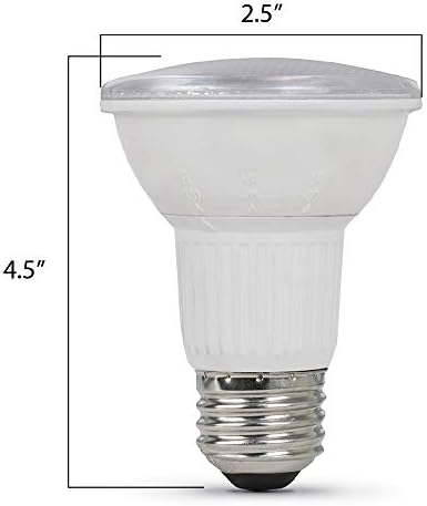 Feit Elektromos PAR20/ADJ/930CA 50 Watt Egyenértékű Fényes Fehér PAR20 Szabályozható BeamChoice LED Izzó