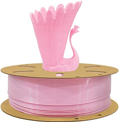 TTYT3D 1.75 mm-es Rózsaszín PLA 3D Nyomtatás Végtelen, Tiszta Kanyargós Nagy Átmérő Tűrés PLA, széles Körben Támogatja