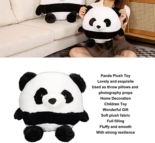 Aranyos Rajzfilm Panda Plüss Játék, 11.8 Hüvelyk Haza Puha Panda Párna Plüss Állatok Párnát, Ölelés, Baba Ajándék Valentin