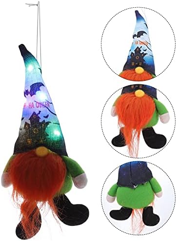 általános Halloween Gnómok Plüss Baba Világító Arctalan Baba Kézzel készített svéd Gnome svéd tomte barátja Baba Halloween