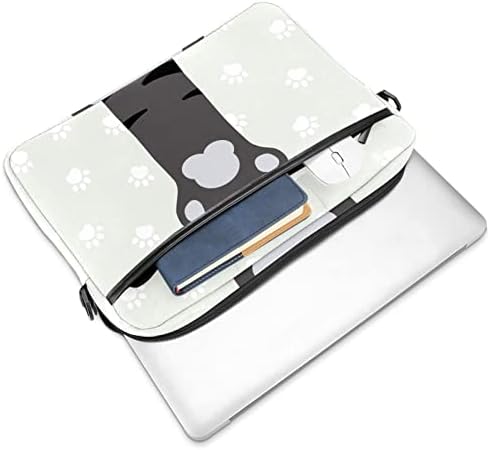 Védő Laptop Váll Messenger Bag Macska Mágikus Állat Táska Hordtáska Hüvely