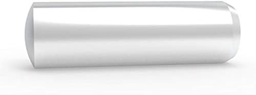 FixtureDisplays® Standard Tipli Pin - Metrikus M10 X 40 Sima Ötvözött Acél +0.006, hogy +0.011 mm Tűréssel Enyhén Olajozott