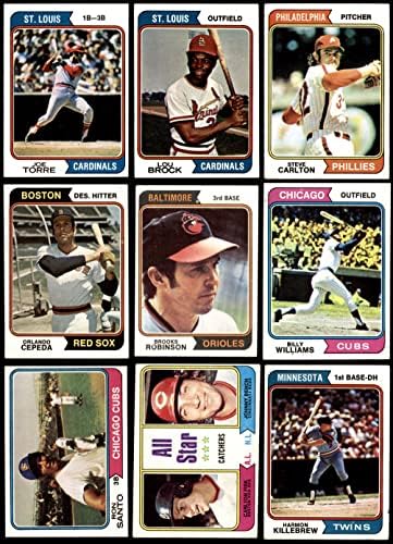 1974 Topps Baseball Közelében Teljes Készlet (Baseball Szett) EX