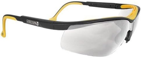 DEWALT DPG55-11C Világos Anti-Köd Védő Biztonsági Szemüveg Dual-Injektált Gumi Keret, Templomok