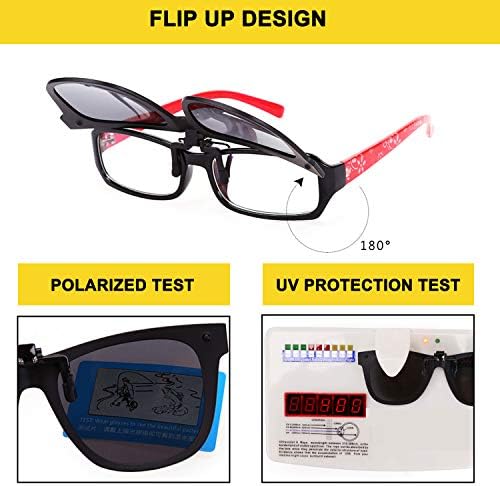 A halak Férfi Polarizált Klip Napszemüveg Túlméretezett UV Védelem napszemüvegek csiptetős Szemüveget