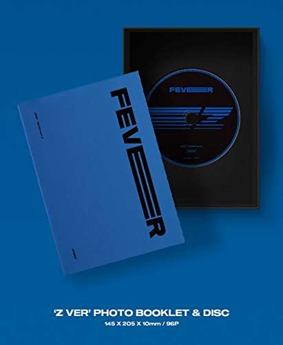 ATEEZ Nulla : Láz Része.2 6. Mini Album PT 2 (Z Változat) CD+Fotó Füzet+fénykép kártya+Post Kártyák+Matrica+fénykép