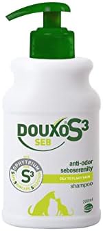 Douxo S3 SEB Antidandruff Antiodour Zsíros Bőr Kutya, Macska Sampon - Hipoallergén Illatanyag - Fényes Kabát Eredmények