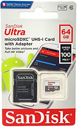 Szakmai SanDisk Ultra 64 gb-os Samsung Galaxy S8 MicroSDXC kártya EGYÉNI Hi-Speed, Veszteségmentes Formátumban! Magában