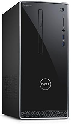 Dell Inspiron 3650-Es Asztali Fekete (Intel Core i3-6100 Processzor 3.70 GHz, 8GB DDR3L RAM, 1TB HDD, DVD, Wifi,