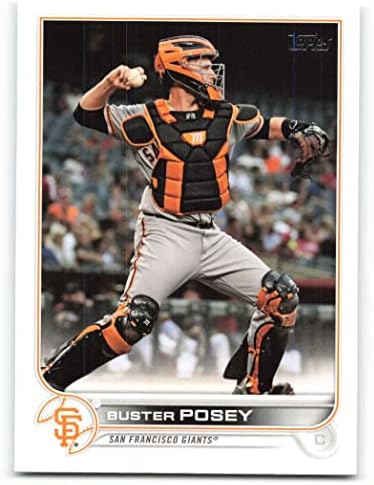 2022 Topps 209 Buster Posey San Francisco Giants Hivatalos MLB Baseball Trading Card Nyers (NM vagy Jobb) Feltétel