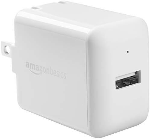 Basics 12W Egy-Port USB-Fali Töltő (2.4 Amp) Telefon (iPhone 13/12/11/X, Samsung, stb.) - Fehér