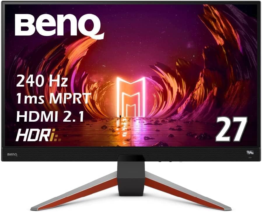 BenQ MOBIUZ EX270QM Gaming Monitor 27 QHD 1440p 240Hz 1ms | IPS | HDRi | 98% P3 | Freesync Premium | Eye-Érdekel Tech