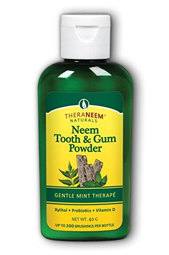 TheraNeem Toothpowder, Menta, 40 Gramm csomag 2