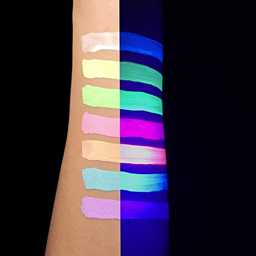 ONMAY Csomag & Save -Víz Aktív UV Reaktív Torta Szemceruza, 14 Színes (Neon & Pasztell) Aqua Szem Bélés UV Fény Blacklight