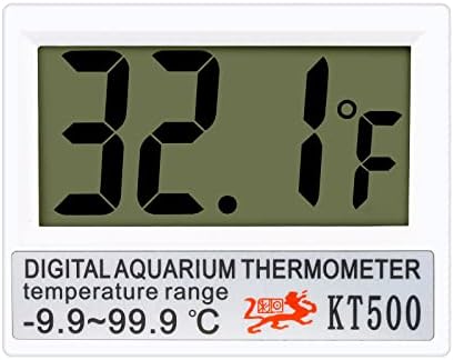 Digitális Akvárium Hőmérő Stick-On akvárium Hőmérő, Nagy LCD Kijelző, Vezeték nélküli Digitális Víz Hőmérő Stick-a Hőmérő