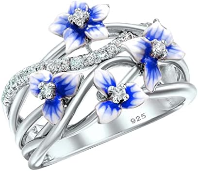 2023 Új Ragasztó Lila Női Sütés Eljegyzési Színű Gyűrű Festék Gyűrű Gyémánt Gyűrűk Lánya Magas, illetve Alacsony Gyűrű