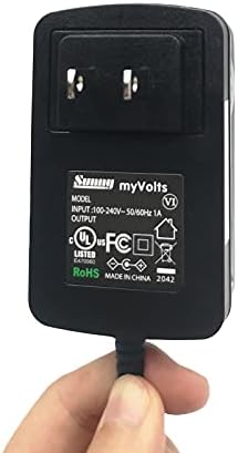 MyVolts 9V-os Tápegység Adapter Kompatibilis/Csere Philips DS3120/05 Dokkolós Hangszóró - US Plug