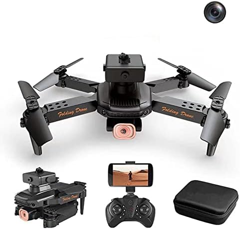 AFEBOO 4K HD Videó Drón, Újratölthető Akkumulátor, fej nélküli Módban, Egy Gomb a Start dolgozó Kamera Felnőttek számára,