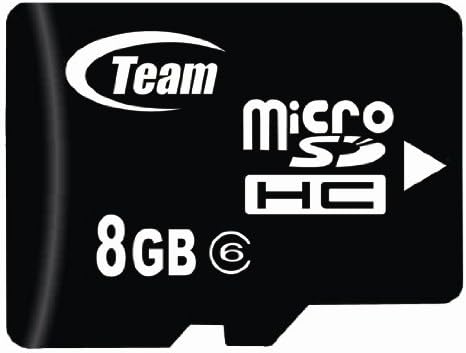 8 gb-os Turbo Osztály 6 MicroSDHC Memória Kártya. Nagysebességű Nokia 6350 6550 6650 7020 Jön egy ingyenes SD USB-Adapter.