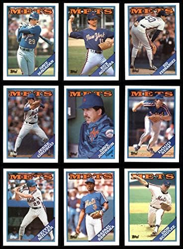 1988 Topps New York Mets Csapat Set New York Mets (Set) NM/MT Mets
